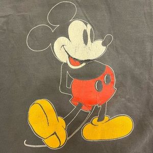 Vintage “Mickey Mouse” graphic-tee with original Disney tag